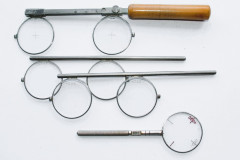 010 Binocular confirmation tests (+0.25DS & +0.50DS), Cross-Cyl (+1.00DS), Pupillary measure (Lenses chipped but sound). Members £10 (non members £15) plus postage